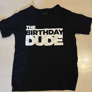 **6 Items for $26**.  Birthday Shirt size 4T